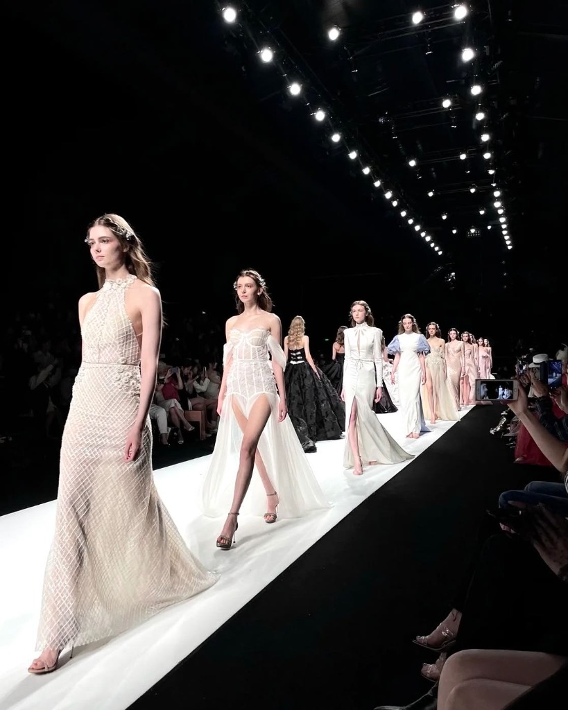 Fashion Week Runway Backstage